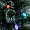 4ft. Fiber Optic Multicolor LED Lights Snowy Pine Artificial Christmas Tree